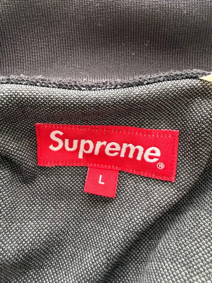 Supreme ジャージジャケット Lブラック