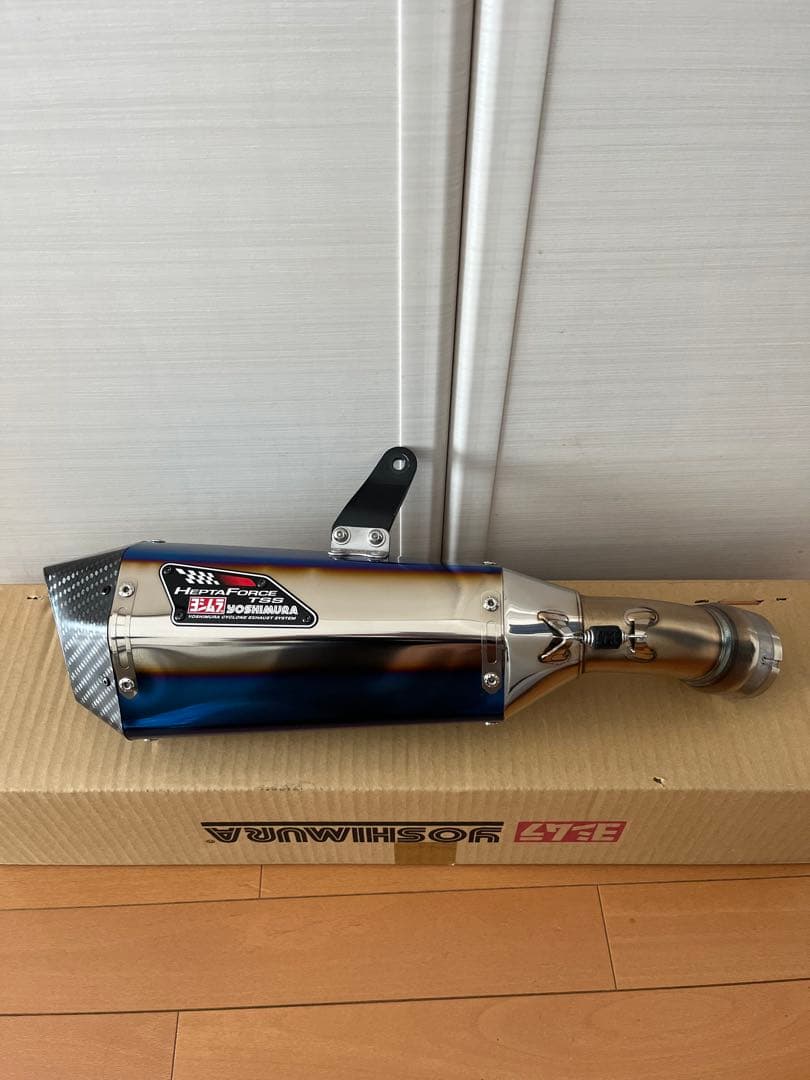 zx4r zx4rr用ヨシムラスリップオンマフラー ヘプタフォース