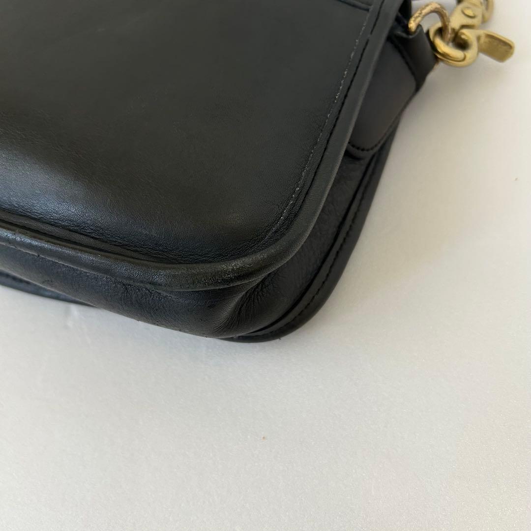 クリーニング済 old coach 9755 Pocket Purse 80s