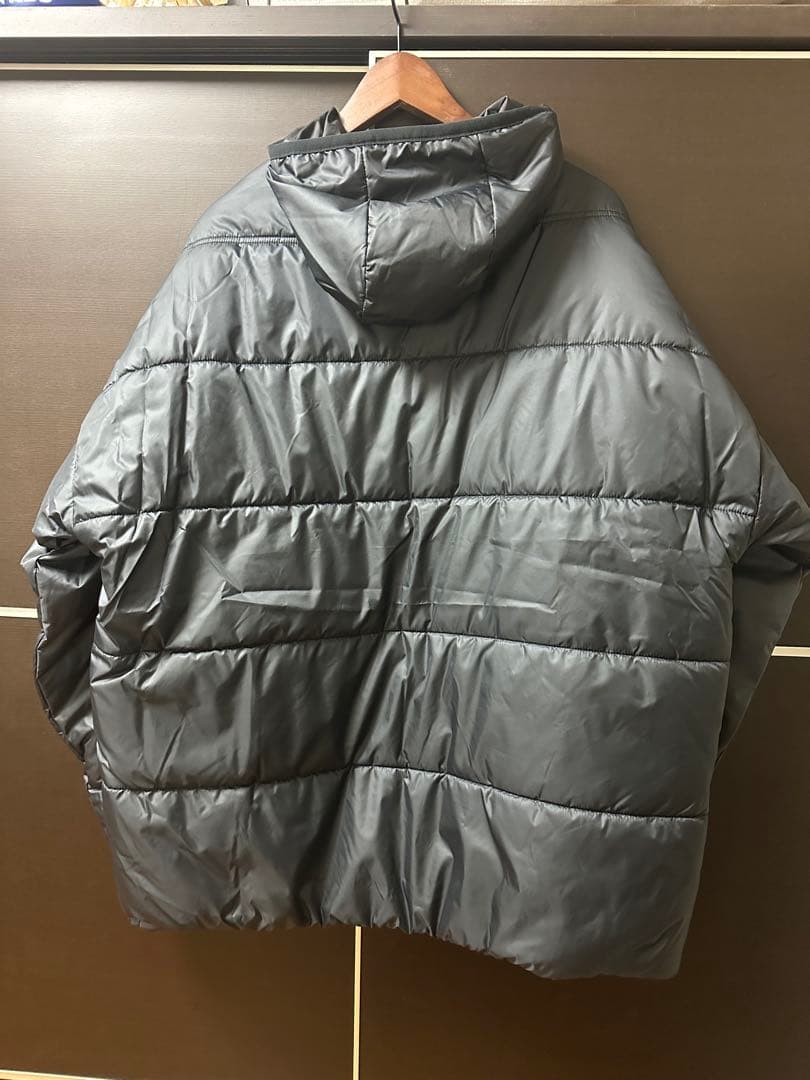 ナイキ ダウンジャケット 防寒 サッカー ゲーム観戦 ベンチコート ショート丈