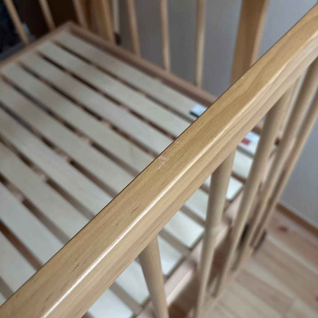 farska　ファルスカ　ベッドサイドベッド03　安全ベルト付き　2023購入