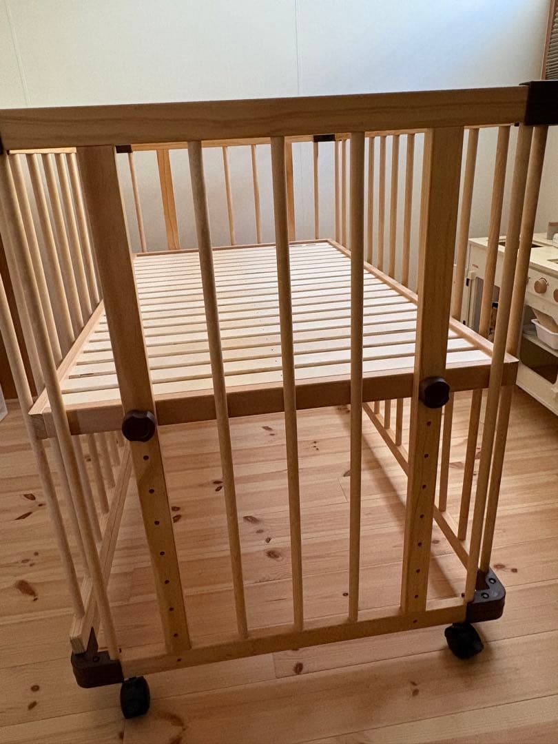 farska　ファルスカ　ベッドサイドベッド03　安全ベルト付き　2023購入