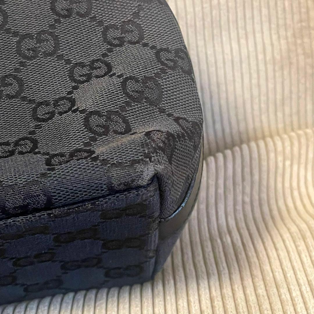 グッチ　Gucci ハンドバッグ GGキャンバス ブラック レディース