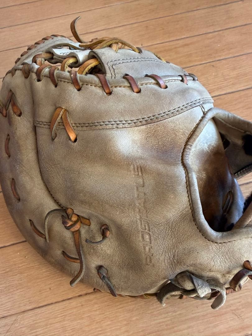 ZETT ベージュ 硬式グローブ