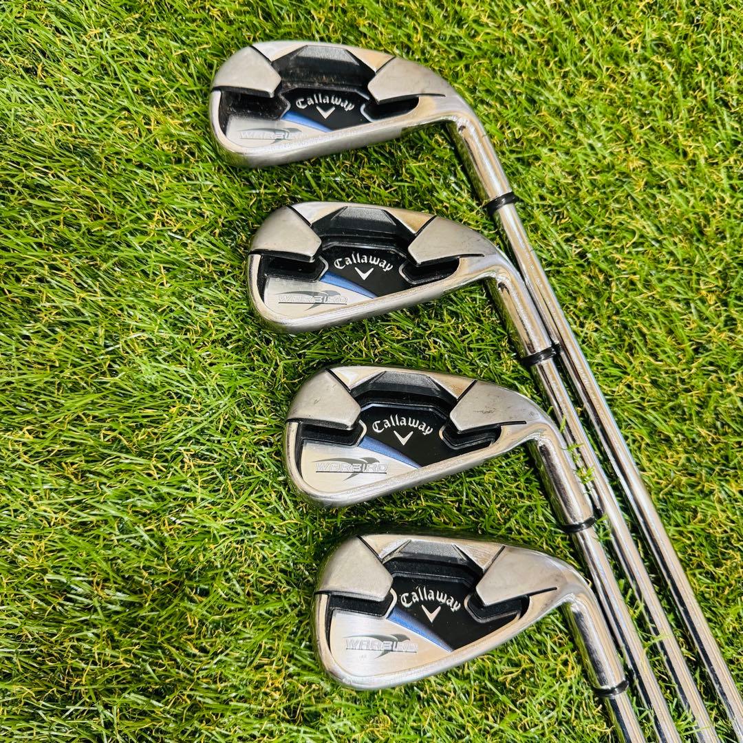 【男性用】Callaway キャロウェイ WARBIRD アイアンセット 7本