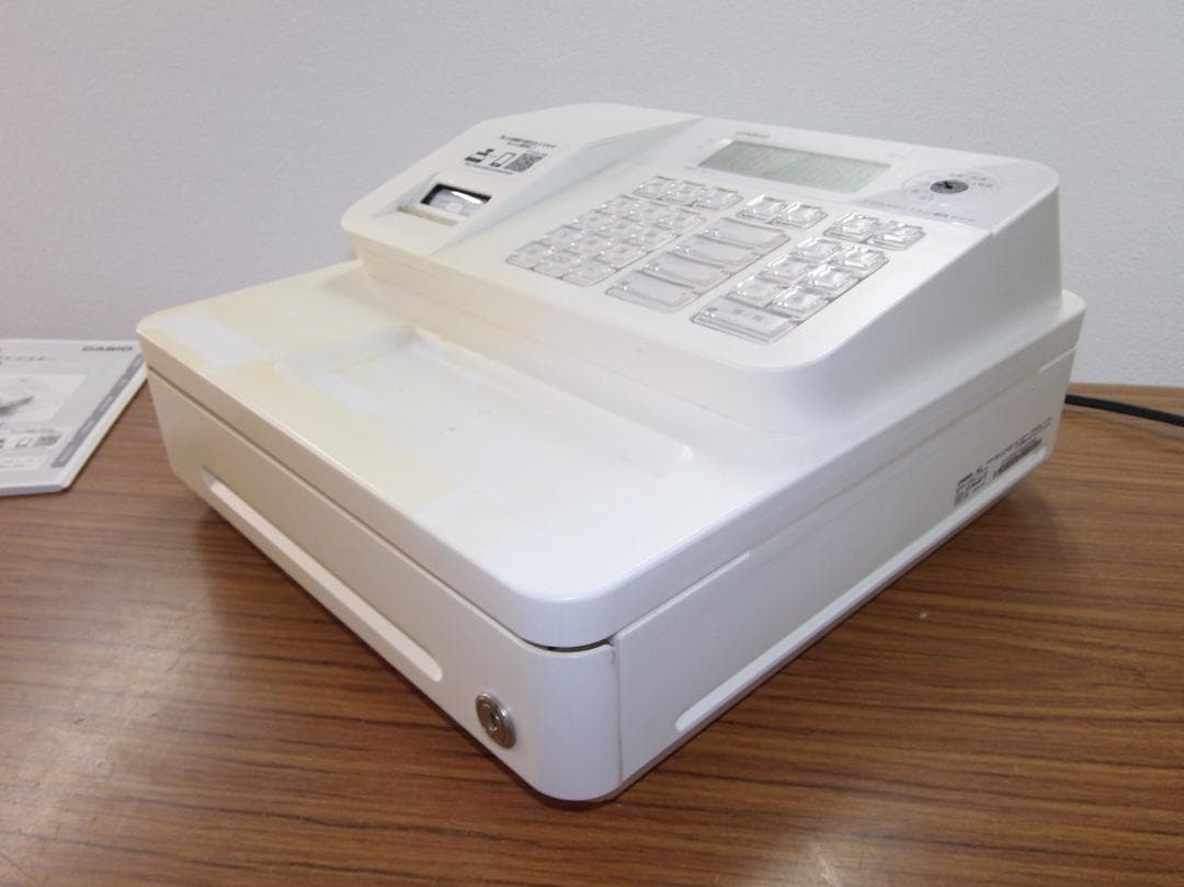 スマホと連携 CASIO SR-G3 インボイス対応 レジスター 250814