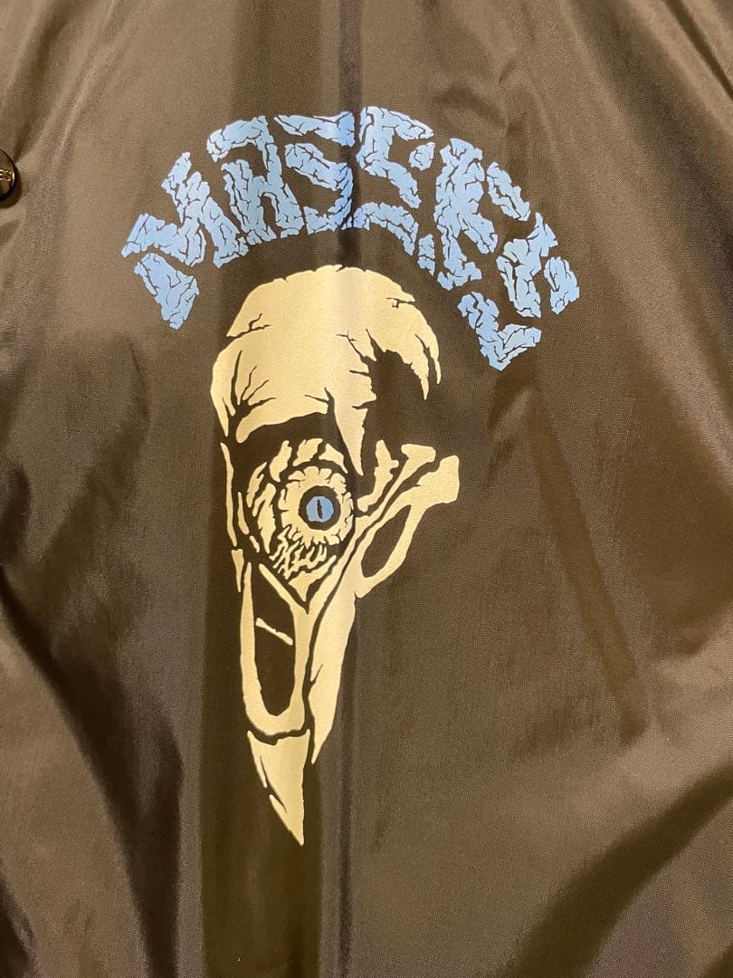 新品 MASSES マシス コーチジャケット M black キムタク 長瀬