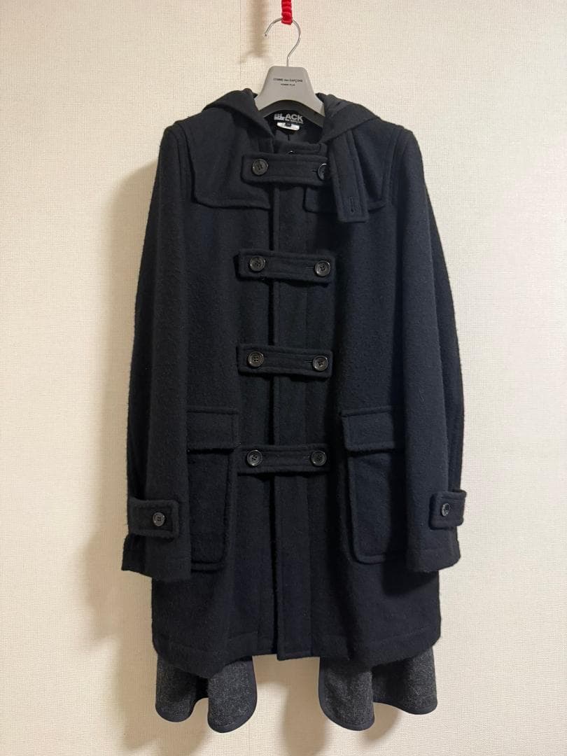 BLACK COMME des GARCONS　縮絨ダッフルコート