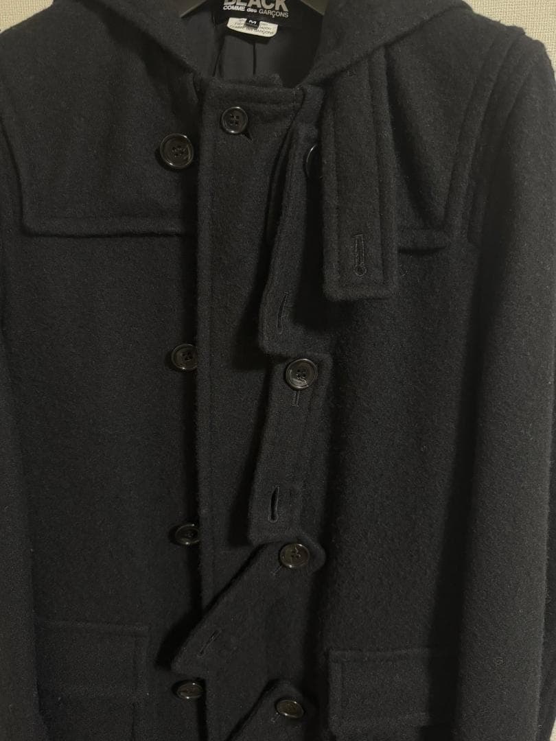 BLACK COMME des GARCONS　縮絨ダッフルコート