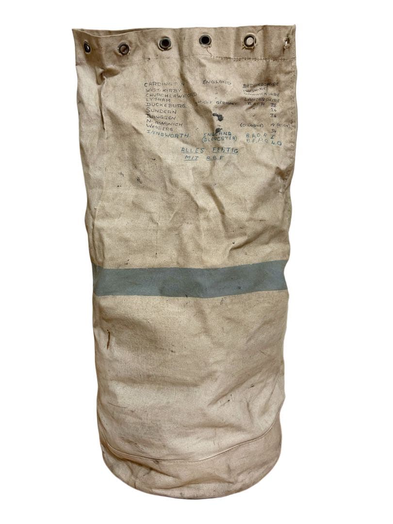 40s ビンテージ RAF ロイヤルエアフォース キットバッグ ブロードアロー