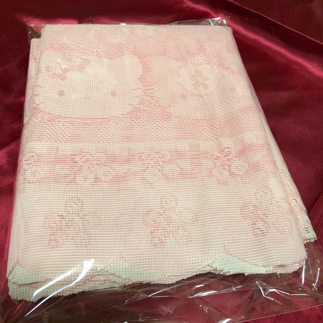 【新品未使用品】ハローキティ ピンク レースカフェカーテン ☆レトロ品☆