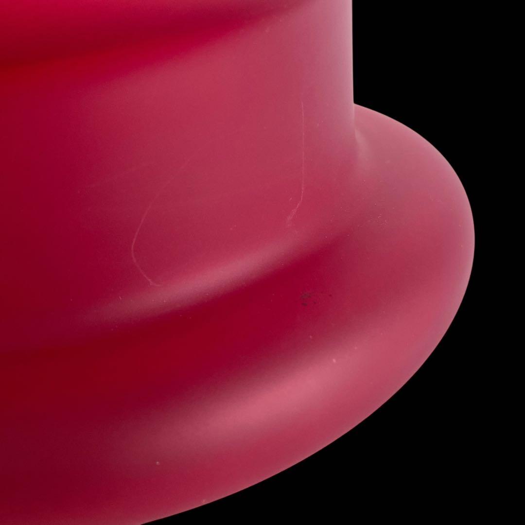 『芸術的な曲線美』世界的ガラス工芸作家 竹内伝治 傳治 花瓶 フラワーベース