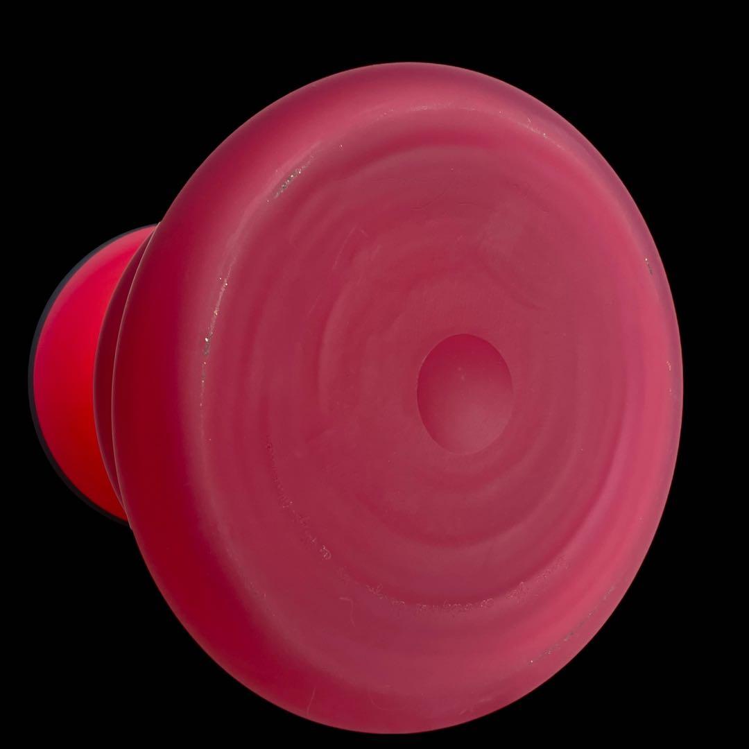 『芸術的な曲線美』世界的ガラス工芸作家 竹内伝治 傳治 花瓶 フラワーベース