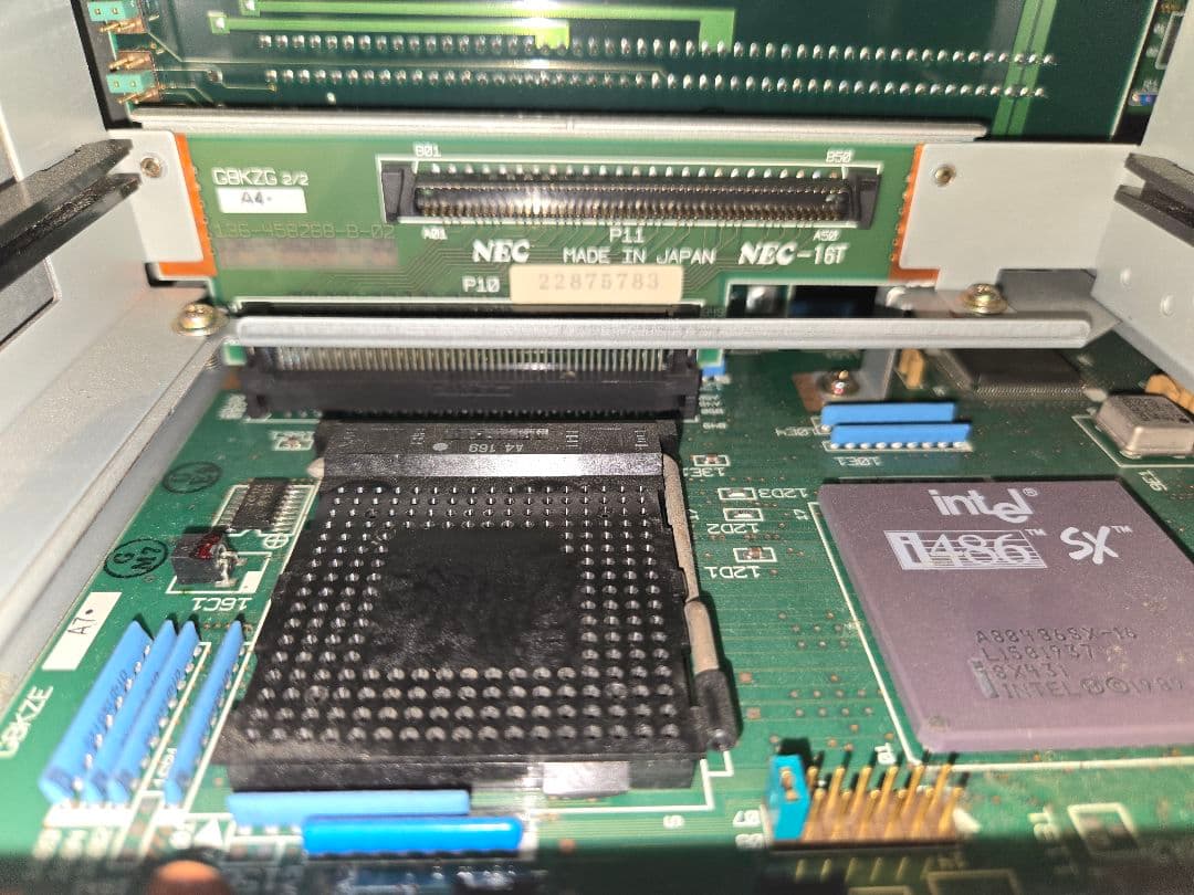 NEC PC-9801FA/U2 本体起動不可 拡張ボード3枚 増設メモリ付き