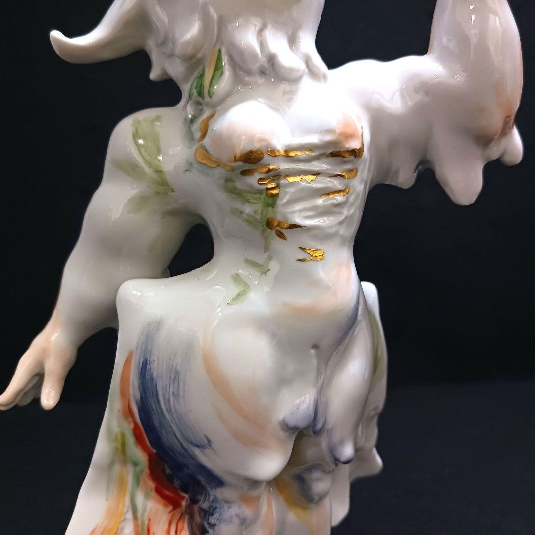 Y2830 マイセン ペーター・シュトラング作 音楽動物シリーズ 人形　ten