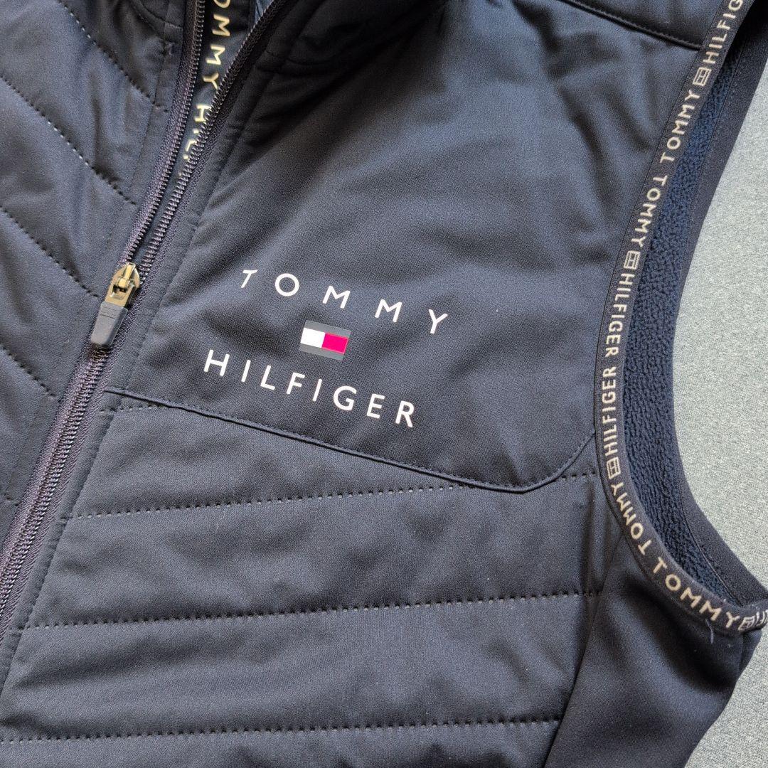 【極美品】トミーヒルフィガーゴルフ　裏起毛ダウンベスト　M