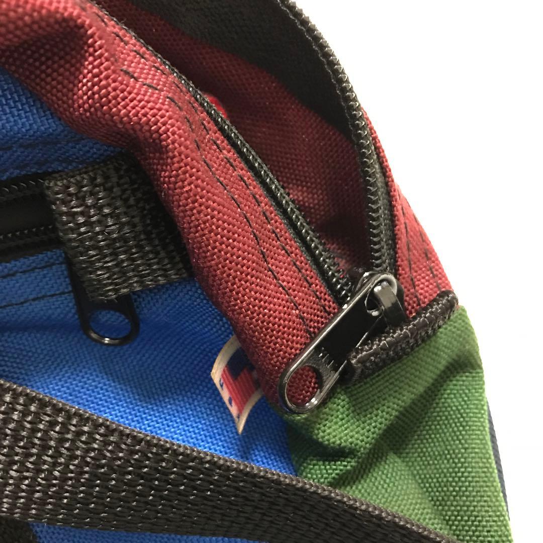 90'sビンテージ！アメリカ製 Pitkin CLOTHINGマルチカラーバッグ