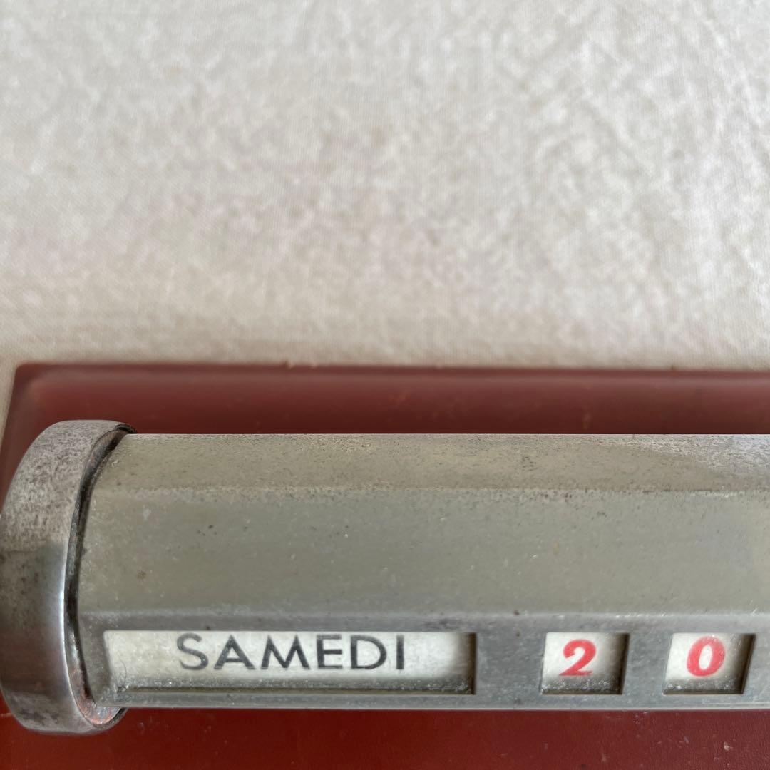 フランス　卓上カレンダー　アンティーク