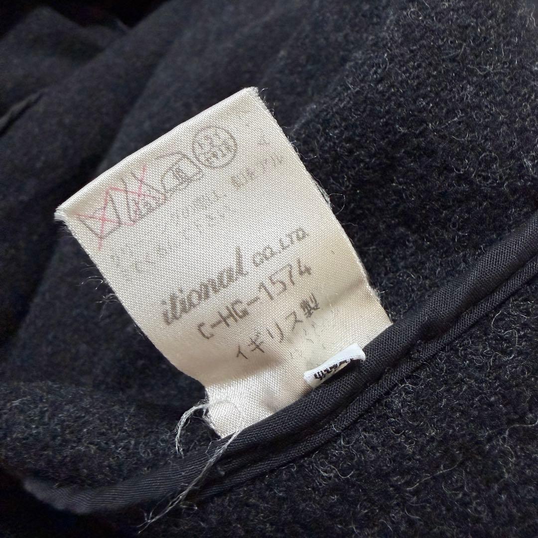 イギリス製　GRENFELL　グレンフェル　ヘリンボーン　ダッフルコート