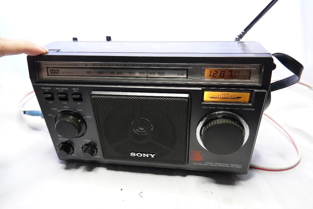 SONY　 BCLラジオ　ICF-6500