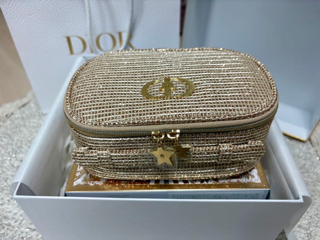 【新品、未使用】DIOR アディクトリップグロウとルボームのセット ポーチ付き