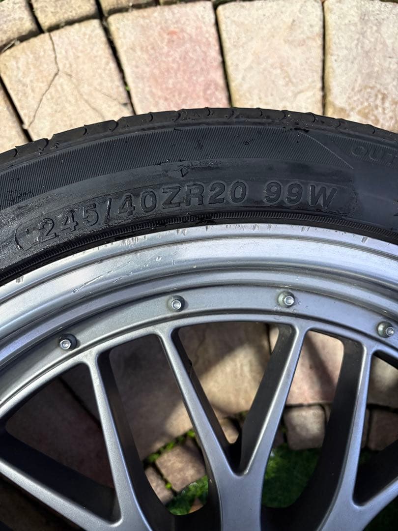 20インチ ホイールセット LMタイプ8.5J +35 最終値下げ