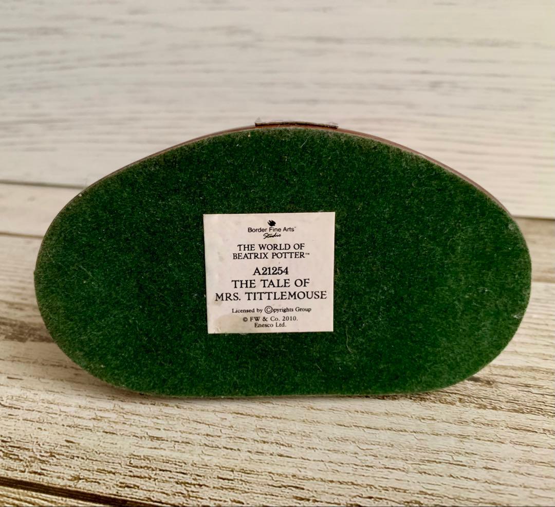 野ねずみのチュウチュウおくさん 100周年記念限定フィギュリン ピーターラビット