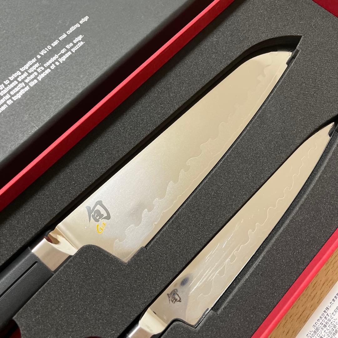 貝印 旬Sora ナイフ 三徳包丁2点セット