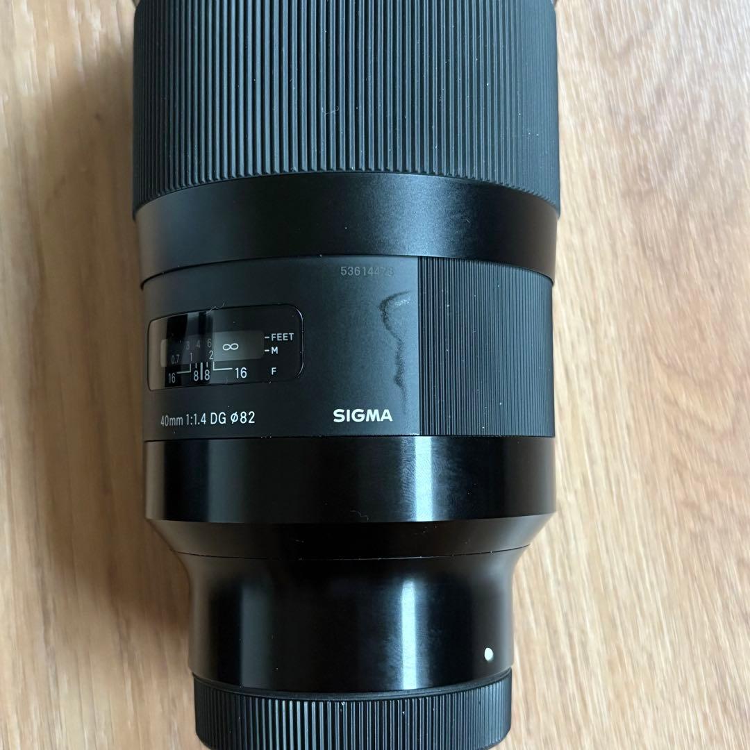 近日終了予定　SIGMA 40mm F1.4 DG HSM ライカLマウント