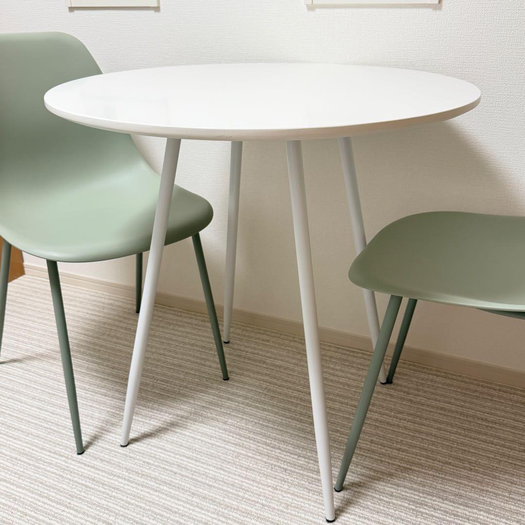 LOWYA Hopinion ロウヤ ダイニングテーブル コーヒーテーブル　白