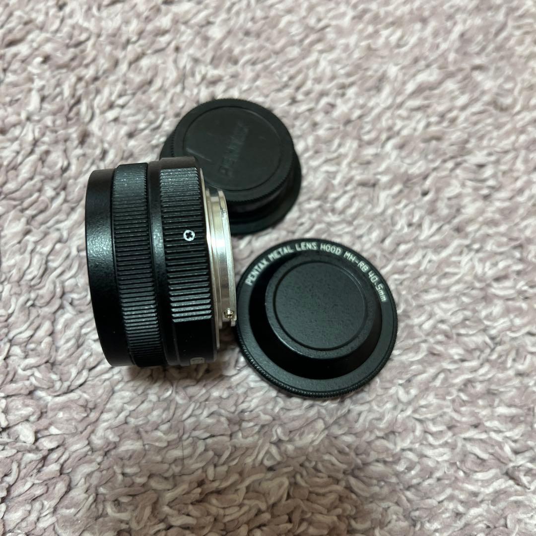 PENTAX 01 STANDARD PRIME ブラック 激レアレンズフード付