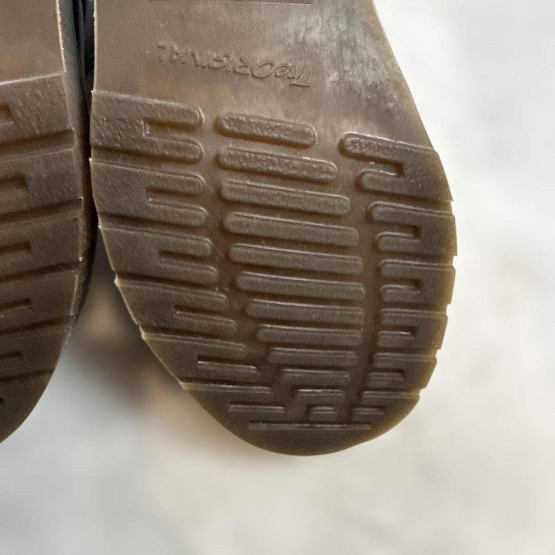 ドクターマーチン　レザーブーツ　ブラック　イングランド製　サイズ7 美品　紐なし