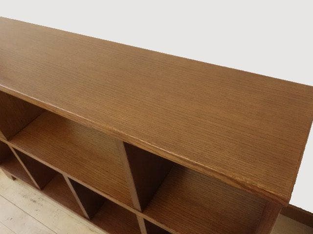 勇峰工芸（新）　雅　すき棚Ｄ　楢（ナラ）材　北海道手作り家具