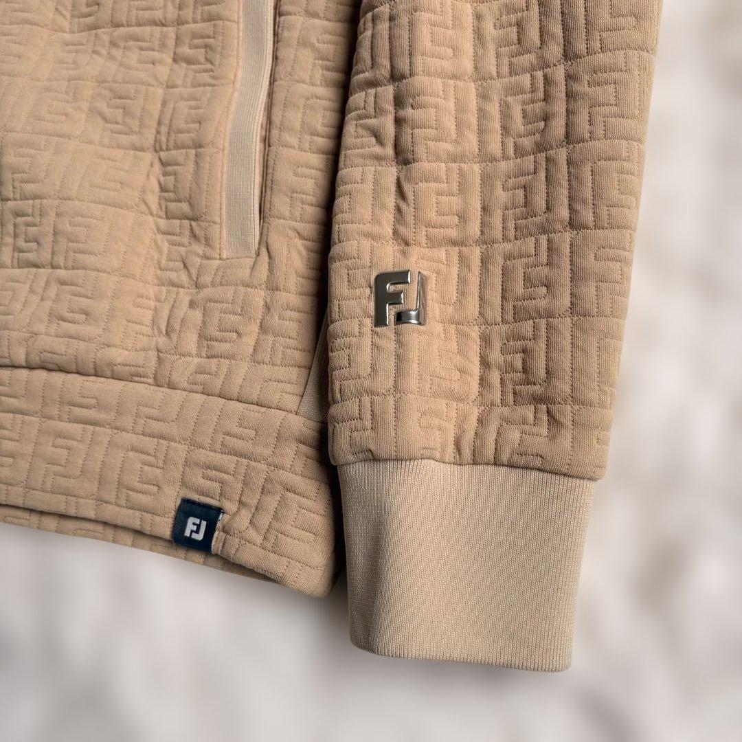 FOOTJOYフットジョイ　レディースゴルフウェア 上下セットM ベージュ