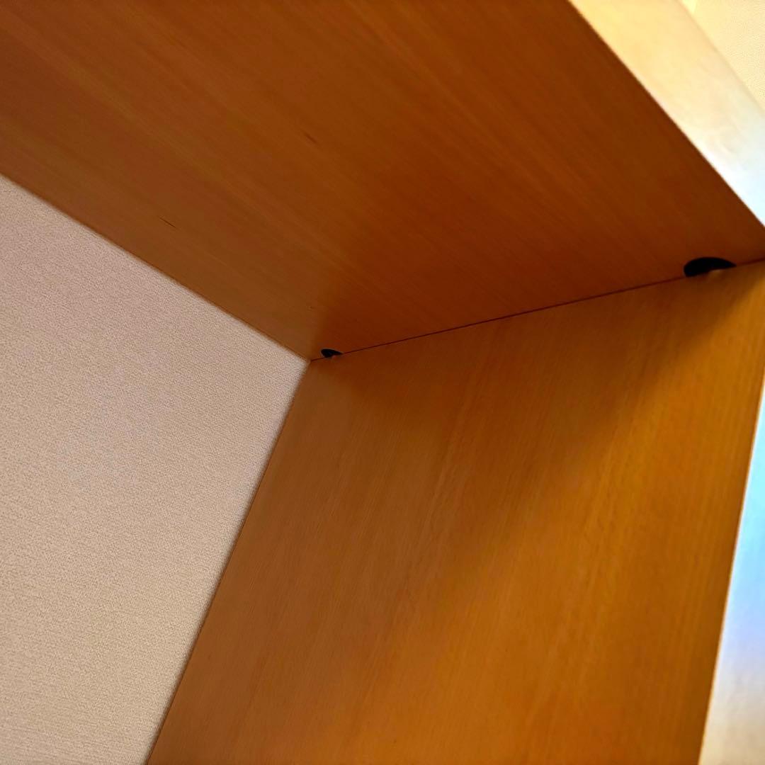 無印良品　MUJI 木製オープンシェルフ 2段