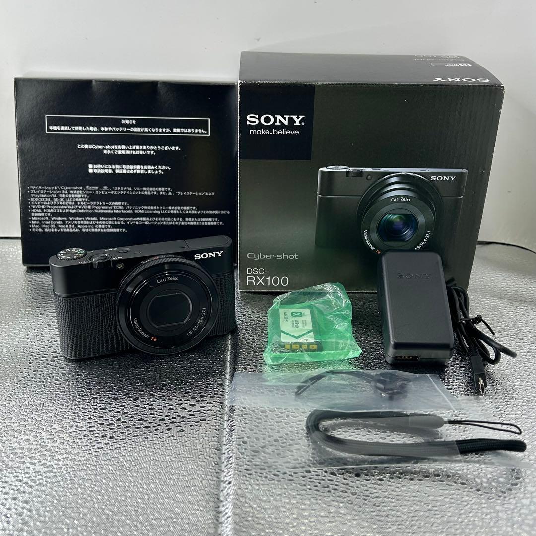 ■美品 SONY ソニー cyber-shot DSC-RX100 元箱付属品付