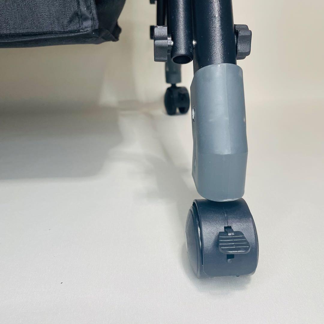 【未使用品】ベビーベッド　高さ調節可　蚊帳　キャスター付き