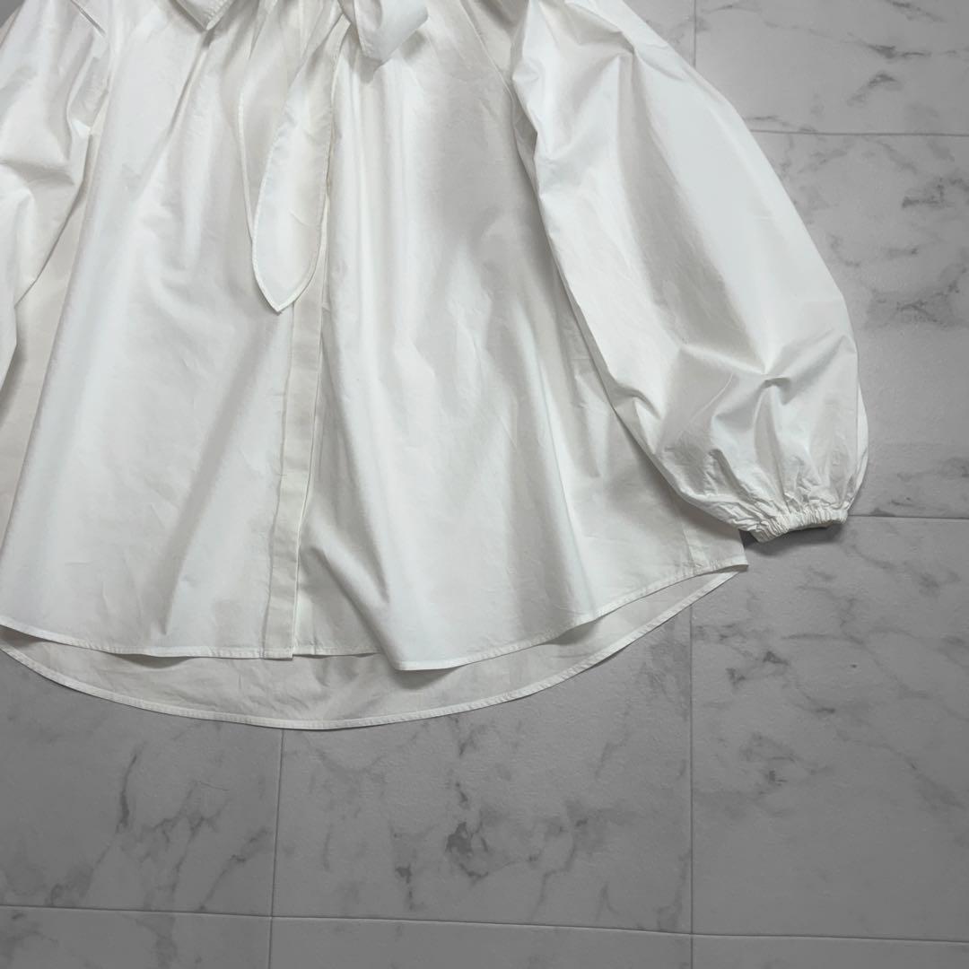 ロンハーマン ボウタイブラウス ホワイト