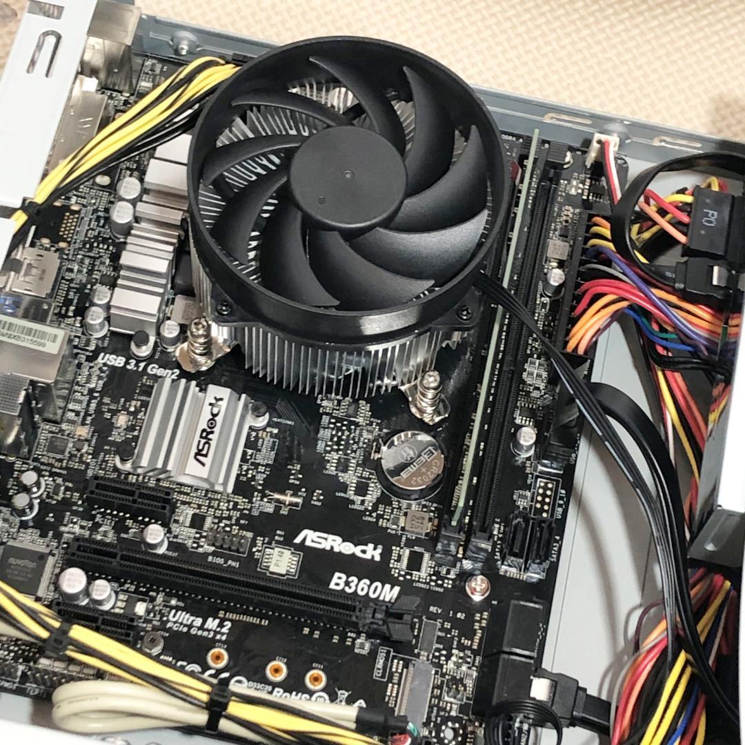 スリムタワーPC　iiyama Corei3-8100 整備済み SSD搭載