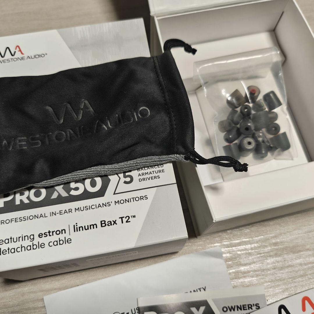 Westone Pro X50 イヤホン