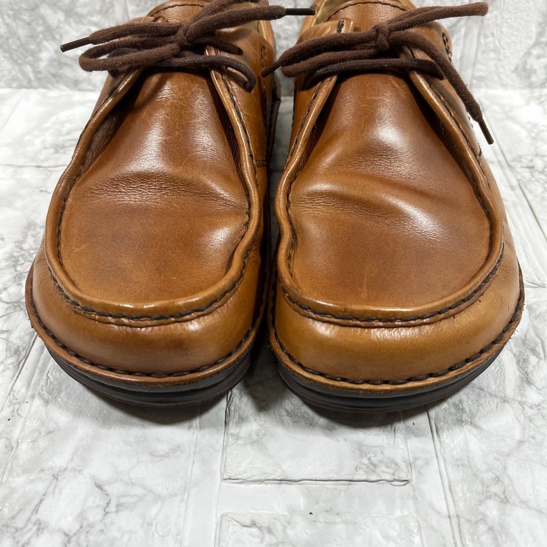 【美品】BIRKENSTOCK レザー　スニーカー　ワラビー　ブラウン　25㎝