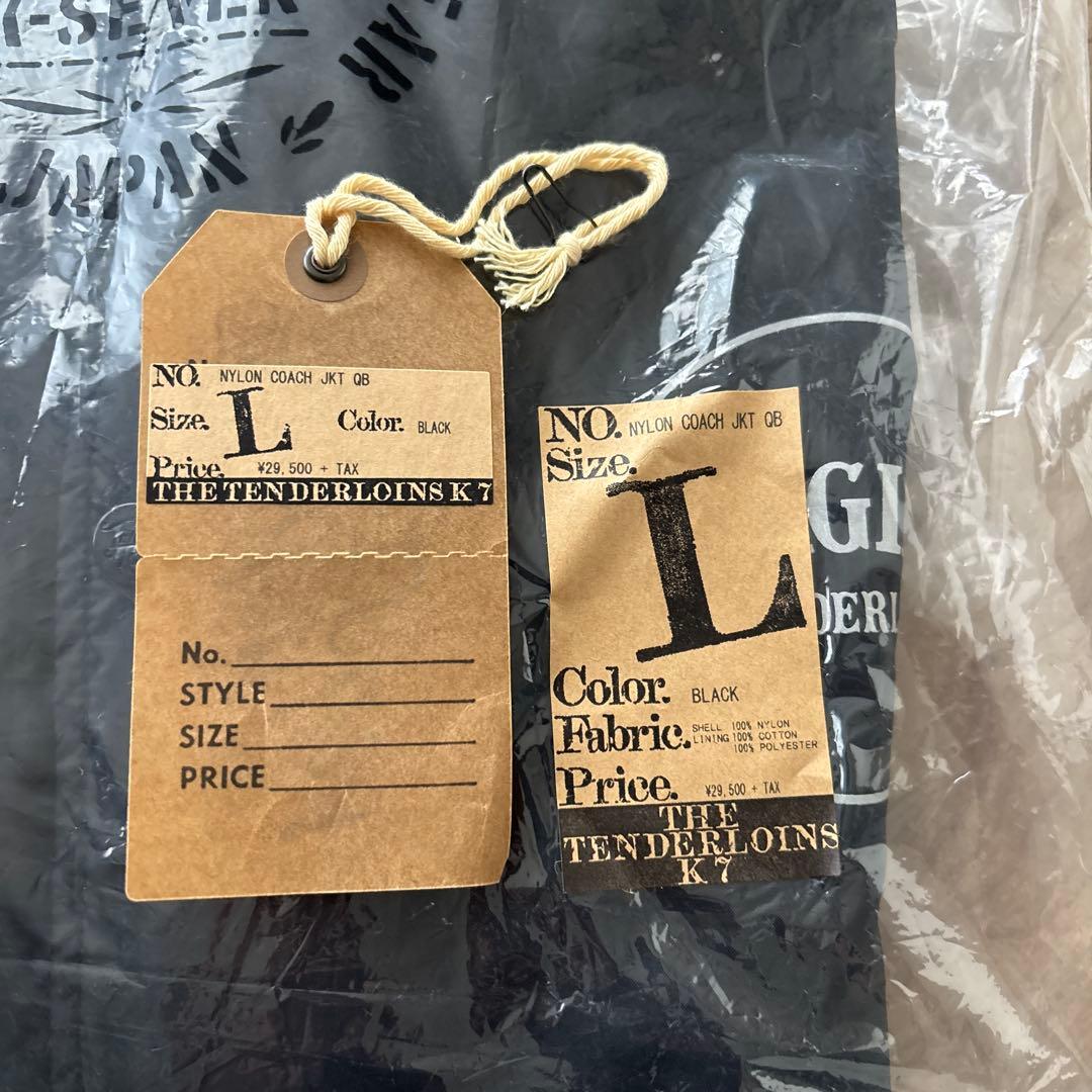 ジャケット・アウター tenderloin nylon coach jkt QB