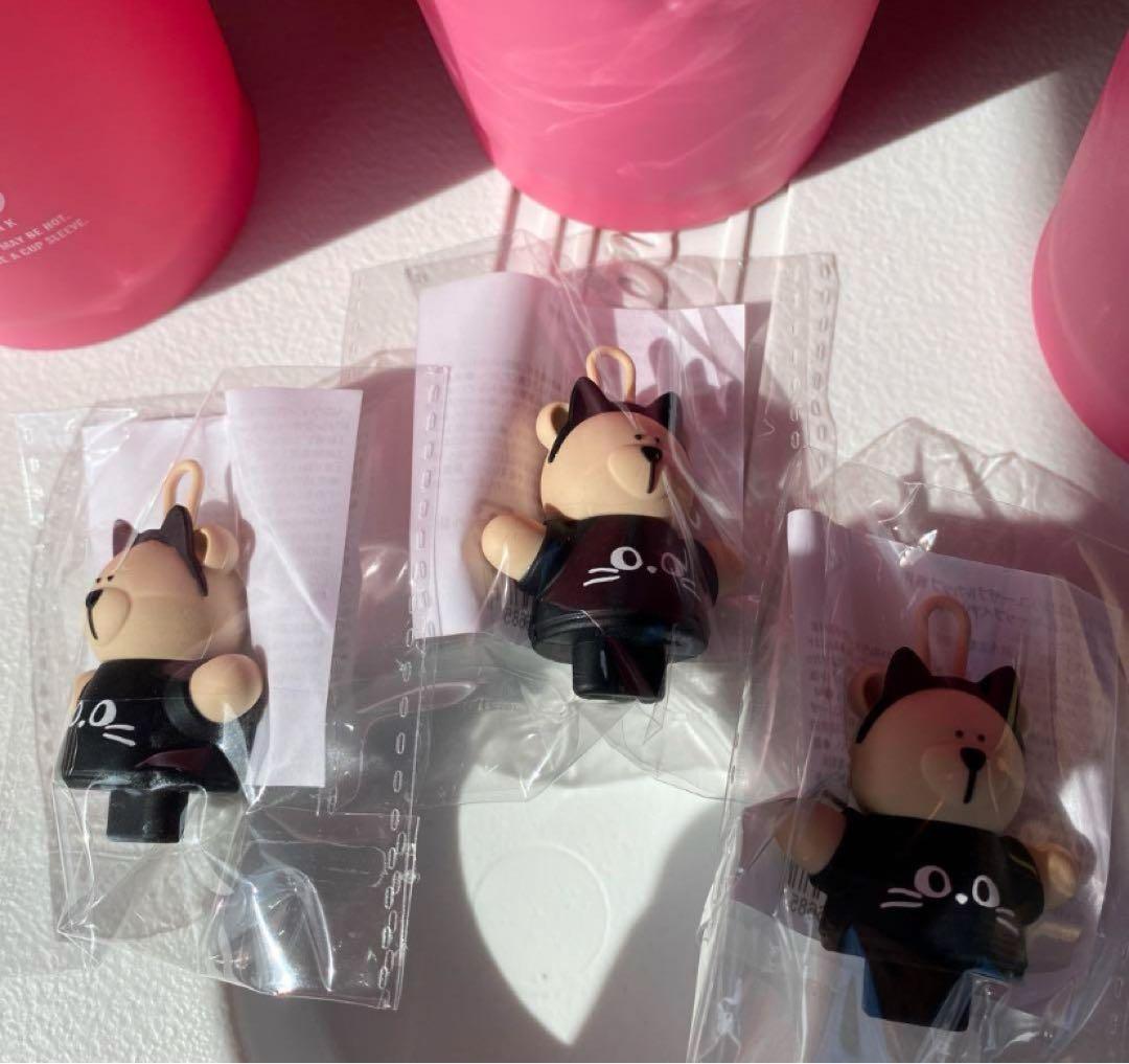 新品　スタバ　ハロウィン　リユーザブルカップ　ベアリスタキャップ　5セット