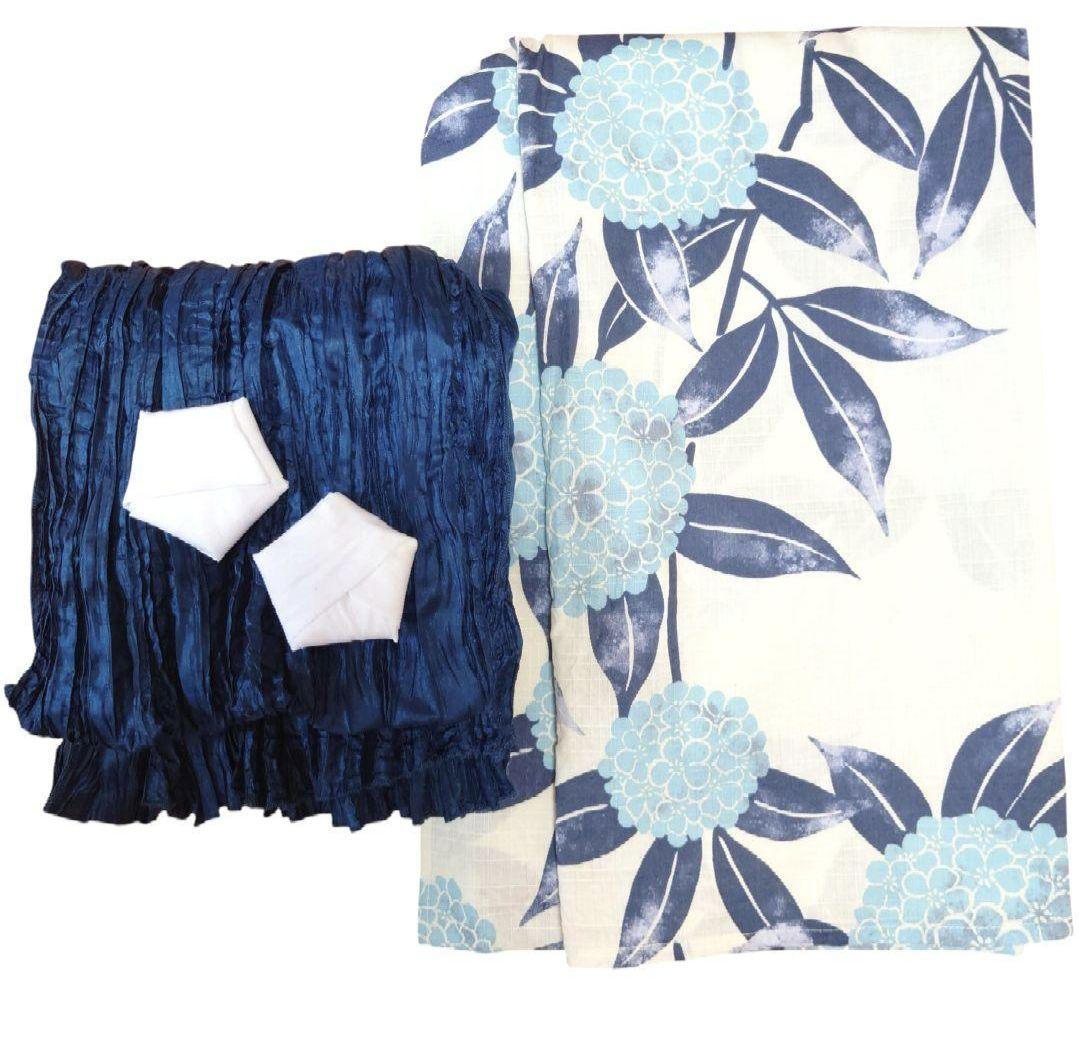 グレース浴衣・帯・下駄・髪飾り セット