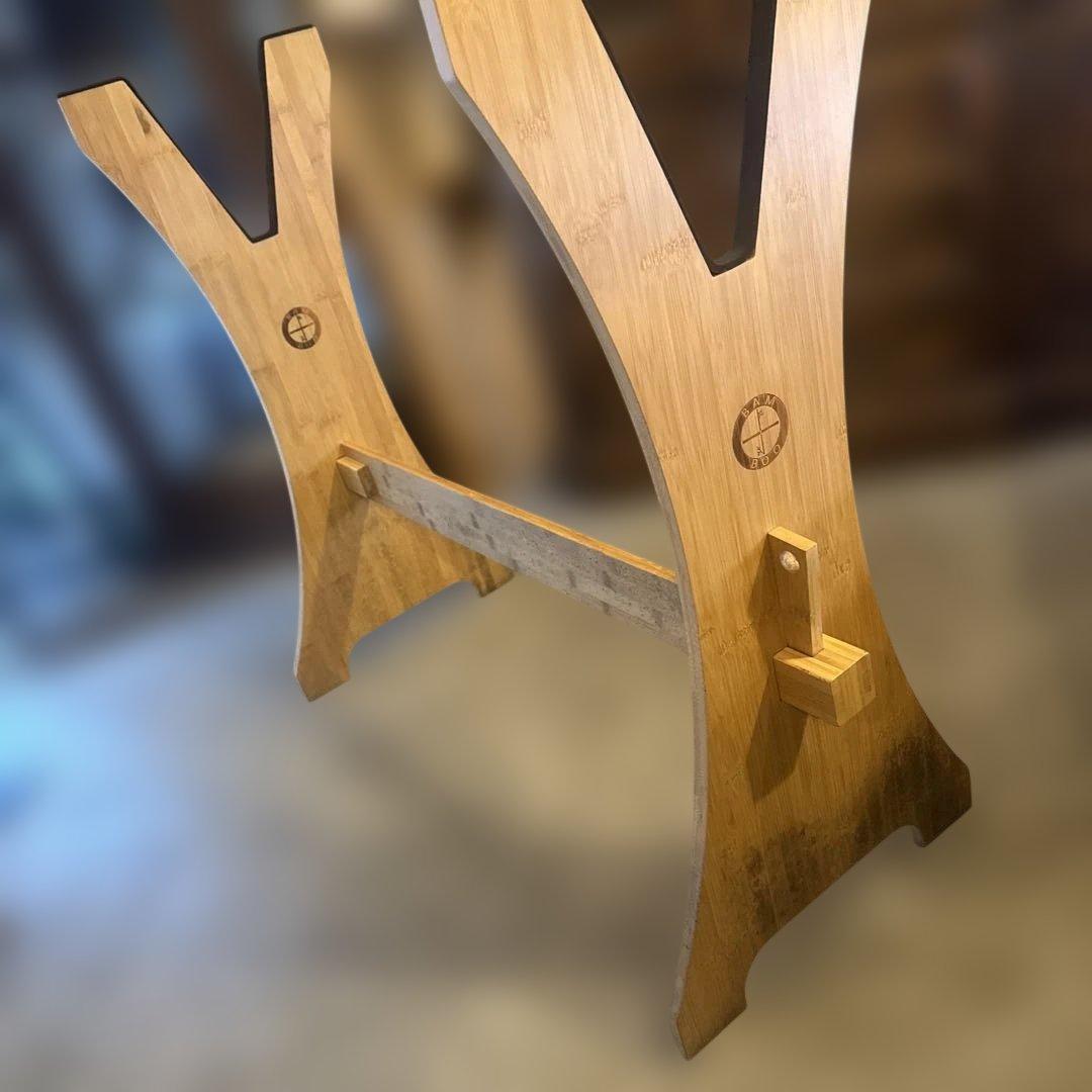 サーフボードスタンド　バンブー