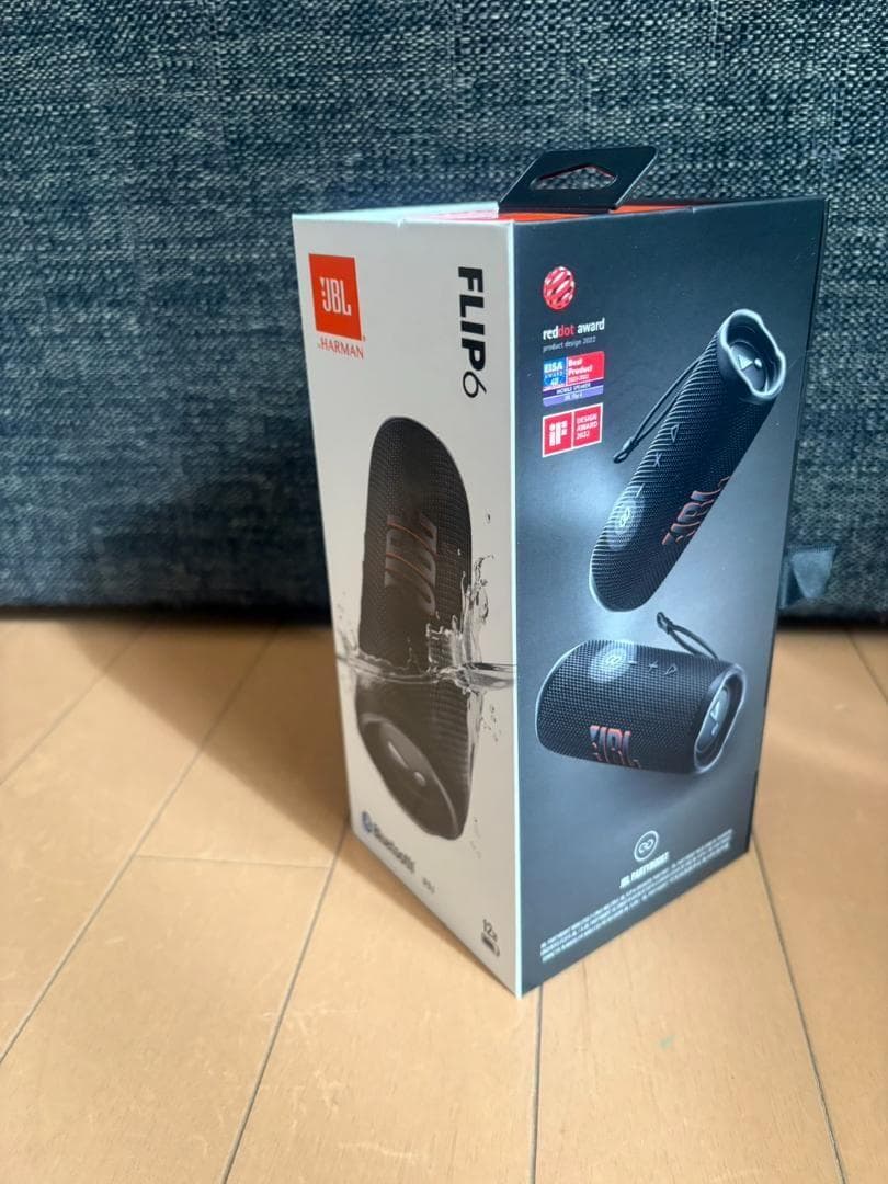【新品未開封】JBL FLIP6 ワイヤレススピーカー ブラック