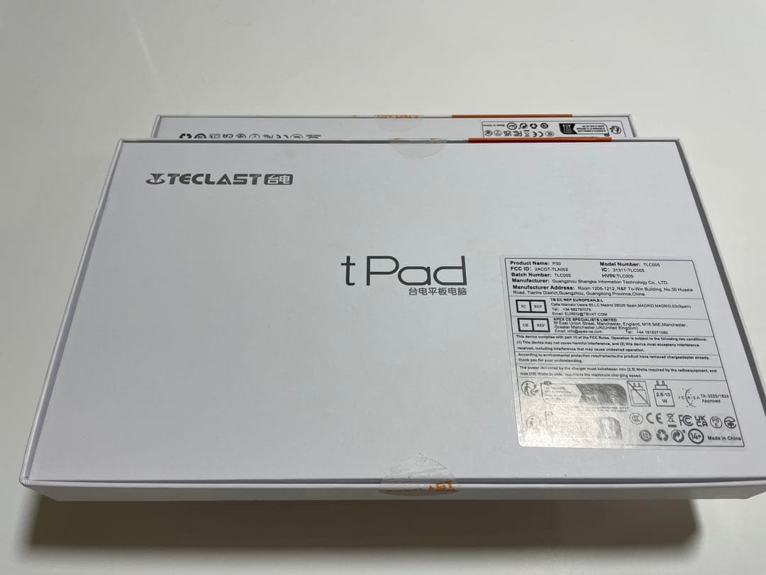 2台セットTeclast P30 10.1インチタブレット　 新品です。