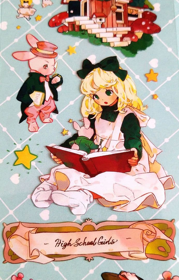 J903＃英式小甜心(PET)田小宝切り売り海外人物マステ女の子