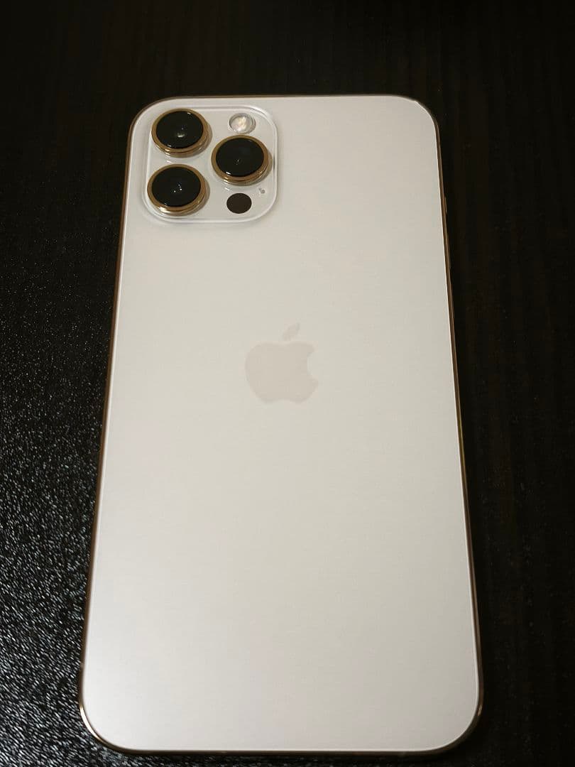 値下げ超美品SIMフリー iPhone12Pro Max256GB「ゴールド」