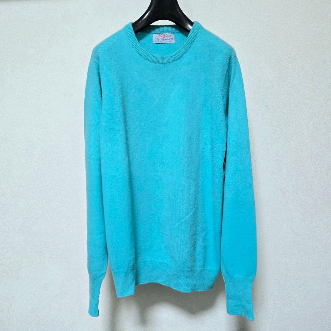 Ballantyne カシミヤ100 クルーネック ニット バランタイン 80s